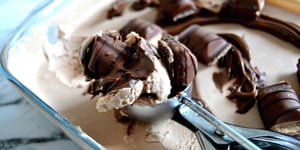Glace Kinder Bueno & Nuttela (sans sorbetière)