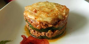 Photo de la Recette: Gratin Courgettes Viande Hachée