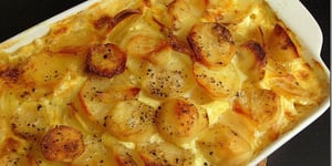 Photo de la Recette: Pommes de Terre Gratin Dauphinois