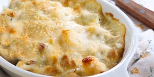 Gratin de Chou Fleur et Pommes de Terre
