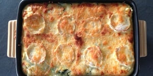 Photo de la Recette: Gratin de Courgettes au Chèvre
