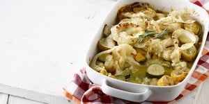 Photo de la Recette: GRATIN DE COURGETTES AU ROMARIN