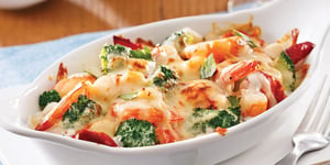 Gratin de Fruits de Mer et Brocoli