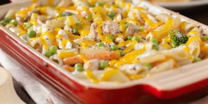 Photo de la Recette: Gratin de Macaroni et de Dinde
