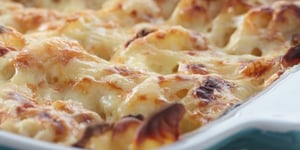 Photo de la Recette: Gratin de Navets à la Béchamel Onctueuse