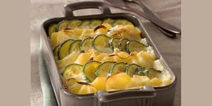 Photo de la Recette: Gratin de Pommes de Terre et Courgettes