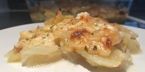 Photo de la Recette: Gratin de Pommes de Terre et Oignons