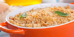 Photo de la Recette: Gratin de Quinoa et de Fromage frais Vegan
