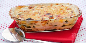 Photo de la Recette: GRATIN DE VEAU ET DE CÉLERI-RAVE AU CHEDDAR MI-FORT