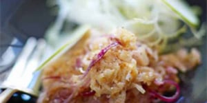Photo de la Recette: Gratinée D'oignons Doux à la Moutarde