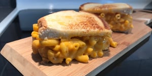 Photo de la Recette: Grilled Cheese Macaroni