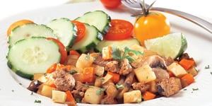 Photo de la Recette: Hachis de Veau et de Légumes-racines