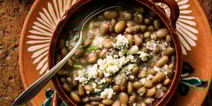 Haricots Simples Cuits au Four (Frijoles de la Olla)