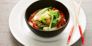 Photo de la Recette: HAUT DE CUISSE ASIATIQUE AU LAIT DE COCO