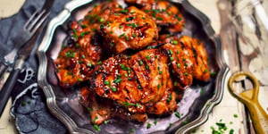 Hauts de Cuisse de Poulet Grillés à L'asiatique