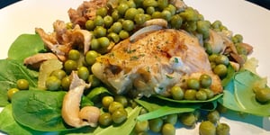 Photo de la Recette: Hauts de Cuisses de Poulet à L'autocuiseur