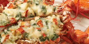 Photo de la Recette: HOMARD GRATINÉ AU OKA CLASSIQUE