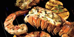 Photo de la Recette: HOMARD GRILLÉ