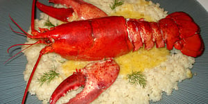 Homard sur Sable de Mini Pâtes