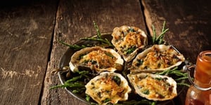 Photo de la Recette: Huîtres Chaudes Façon Françoise