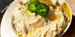 Photo de la Recette: Hummus de Jalapeno Mariné