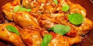 Poulet Doré au Miel