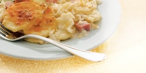 Photo de la Recette: Jambon et Gratin Dauphinois Tout en Un