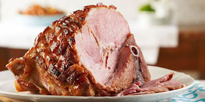 Photo de la Recette: Jambon Glacé au Vinaigre Balsamique et à L'érable
