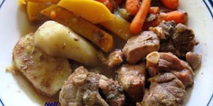 Photo de la Recette: Jarret de Porc en Mijoteuse de Nell