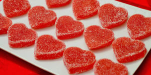 Photo de la Recette: Jujubes Maison À La Compote De Pomme Pour La St-Valentin