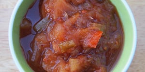 Photo de la Recette: Ketchup aux Fruits à Saveur Québecoise