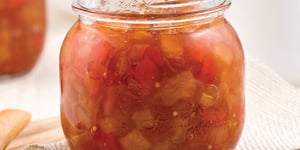 Photo de la Recette: Ketchup aux Fruits ( On récolte les Tomates )