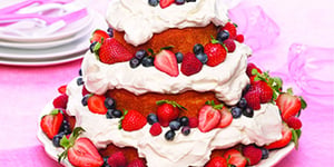 Photo de la Recette: LA MONTAGNE DE PETITS FRUITS D’ÉMILIE