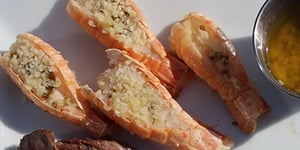 Langoustines au Beurre à l'ail et Lime