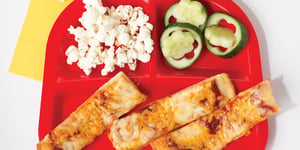 Photo de la Recette: Lanières de Pizza aux Tomates et au Fromage