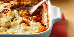 Lasagne à la Saucisse et aux Trois Fromages
