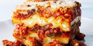 Lasagne au Poulet et aux Légumes