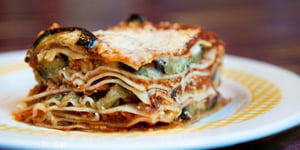 Photo de la Recette: LASAGNE AUBERGINES ET PARMESAN