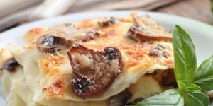 Photo de la Recette: Lasagne aux Champignons