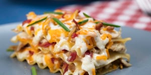 Photo de la Recette: Lasagne Ranch au Poulet et au Bacon