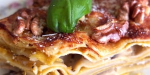 Photo de la Recette: Lasagnes à la Courge & aux Champignons