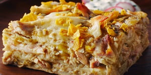 Lasagnes au Poulet et Piment Vert