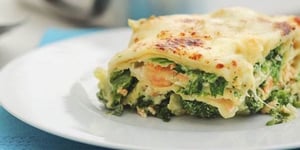 Lasagnes au Saumon, Épinards et Aneth