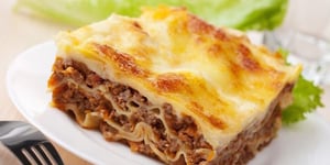 Photo de la Recette: Lasagnes au Viande Hachée et Jambon