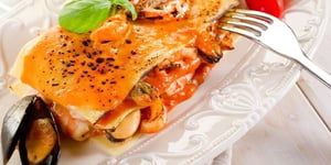 Photo de la Recette: Lasagnes aux Fruits de Mer Rapides