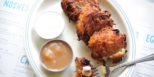 Photo de la Recette: Latkes Classiques