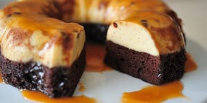 Photo de la Recette: Le Gateau Impossible au Caramel