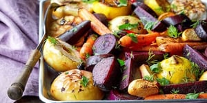 Photo de la Recette: Légumes D'automne Rôtis au Four