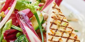 Photo de la Recette: Légumes “O” wok, Tofu Mariné Grillé