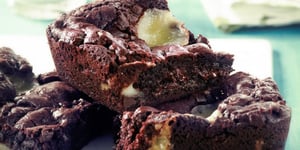 Photo de la Recette: LE MÉNESTREL EN BROWNIES